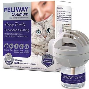 FELIWAY Optimum Cat, Enhanced Calming Pheromone Diffuser